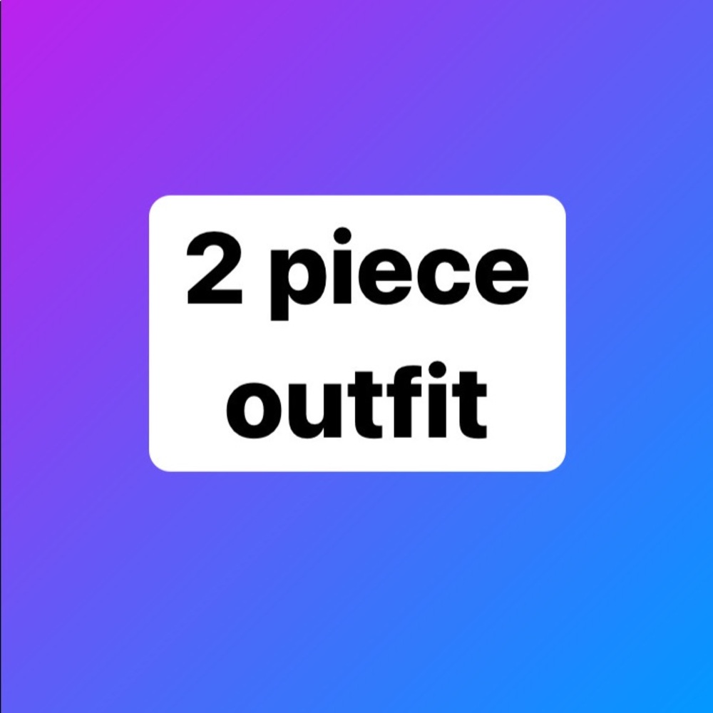 2 piece outfit